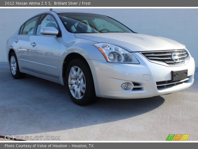 2012 Nissan Altima 2.5 S in Brilliant Silver