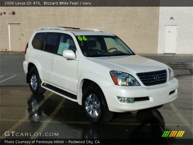 2006 Lexus GX 470 in Blizzard White Pearl