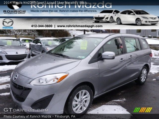 2014 Mazda MAZDA5 Sport in Liquid Silver Metallic