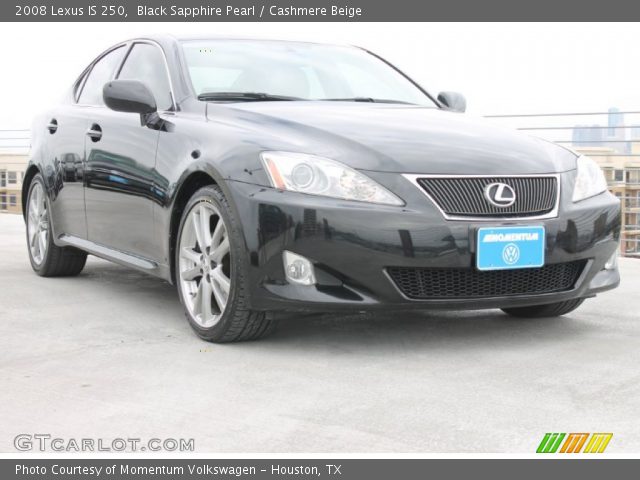 2008 Lexus IS 250 in Black Sapphire Pearl