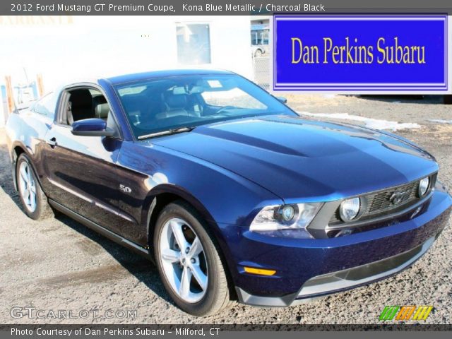 2012 Ford Mustang GT Premium Coupe in Kona Blue Metallic