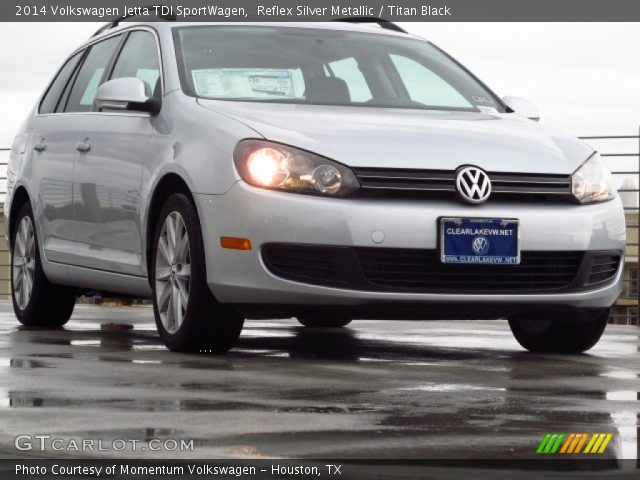 2014 Volkswagen Jetta TDI SportWagen in Reflex Silver Metallic