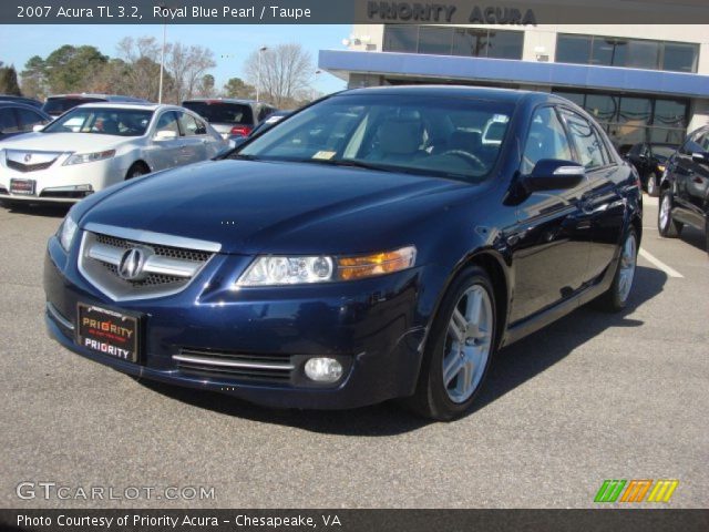 2007 Acura TL 3.2 in Royal Blue Pearl