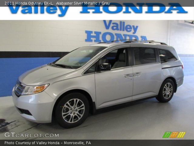 2011 Honda Odyssey EX-L in Alabaster Silver Metallic