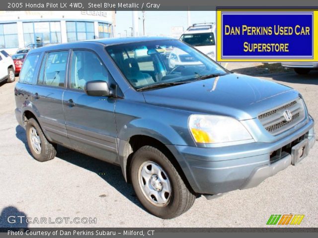 2005 Honda Pilot LX 4WD in Steel Blue Metallic