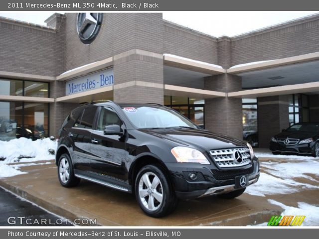 2011 Mercedes-Benz ML 350 4Matic in Black