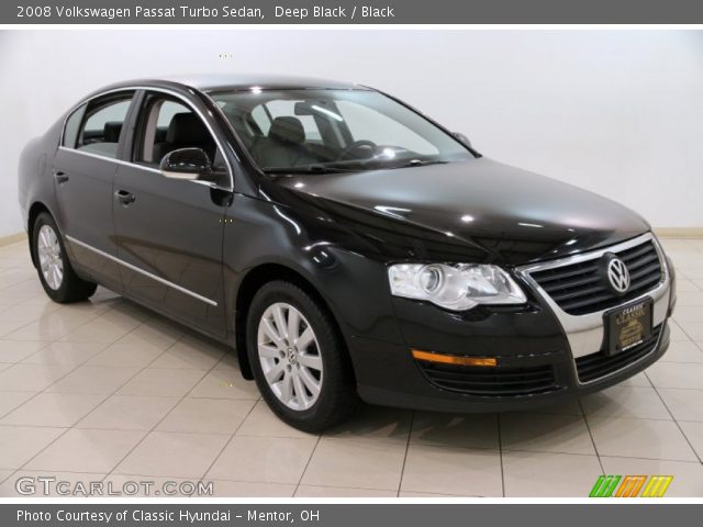 2008 Volkswagen Passat Turbo Sedan in Deep Black