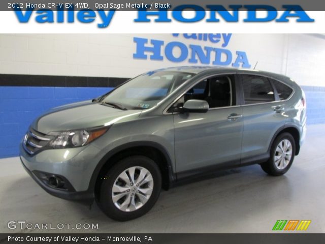 2012 Honda CR-V EX 4WD in Opal Sage Metallic