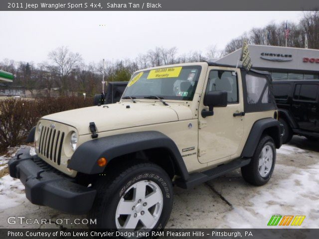 2011 Jeep Wrangler Sport S 4x4 in Sahara Tan