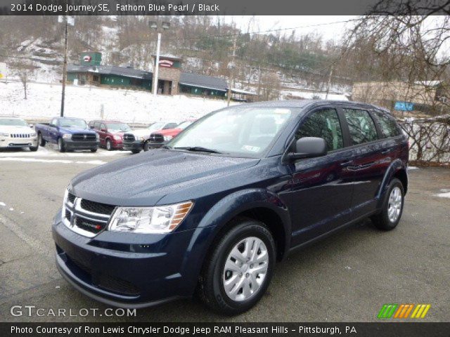 2014 Dodge Journey SE in Fathom Blue Pearl