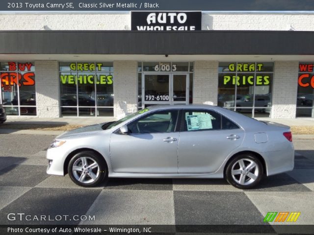 2013 Toyota Camry SE in Classic Silver Metallic
