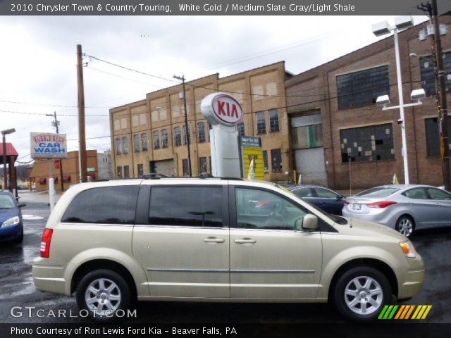 2010 Chrysler Town & Country Touring in White Gold