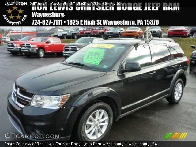 2013 Dodge Journey SXT AWD in Brilliant Black Crystal Pearl