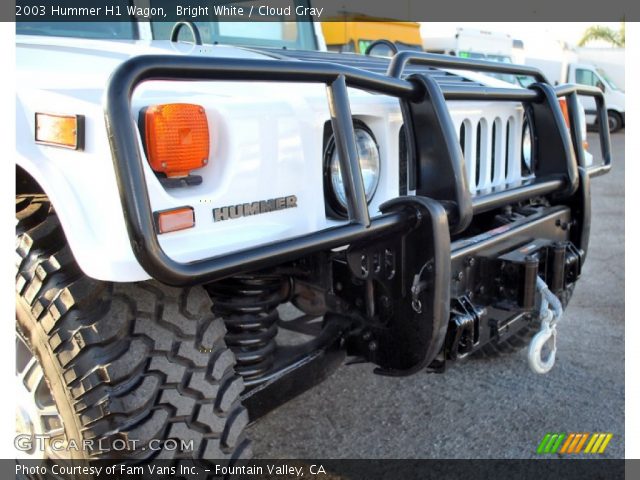 2003 Hummer H1 Wagon in Bright White