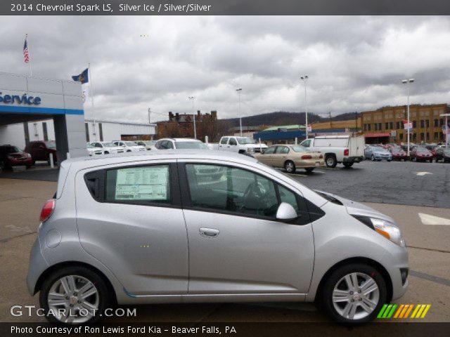 2014 Chevrolet Spark LS in Silver Ice