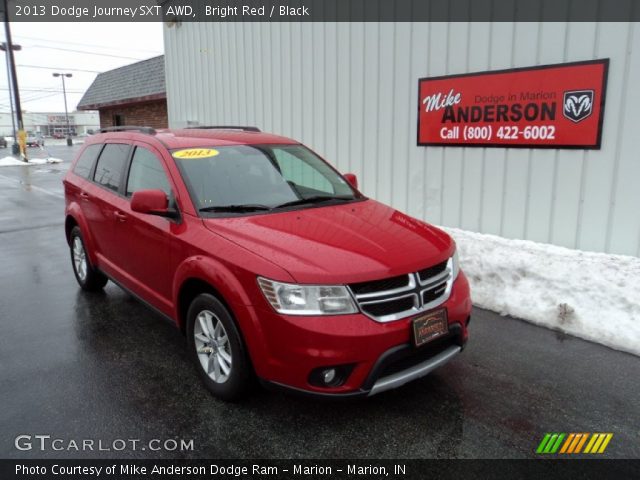 2013 Dodge Journey SXT AWD in Bright Red
