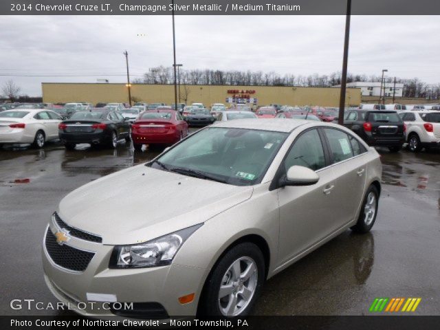 2014 Chevrolet Cruze LT in Champagne Silver Metallic