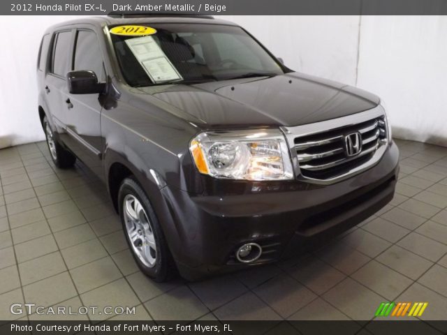 2012 Honda Pilot EX-L in Dark Amber Metallic