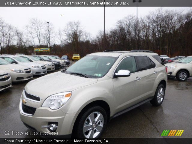 2014 Chevrolet Equinox LT AWD in Champagne Silver Metallic