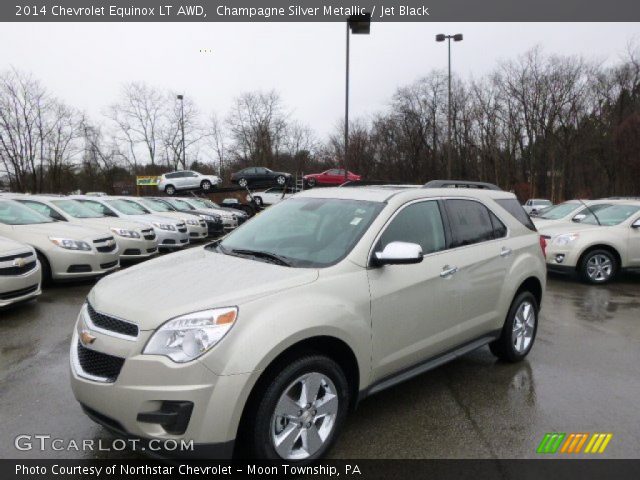 2014 Chevrolet Equinox LT AWD in Champagne Silver Metallic