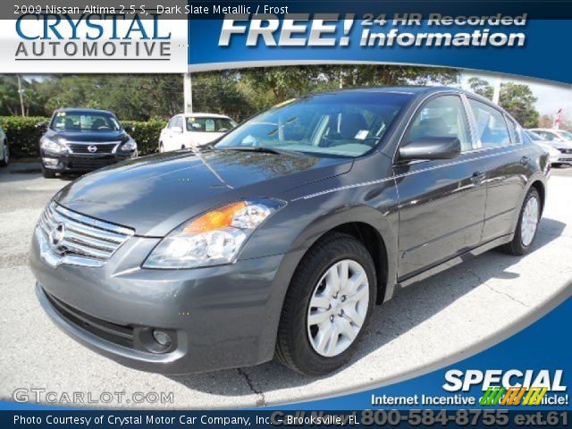 2009 Nissan Altima 2.5 S in Dark Slate Metallic