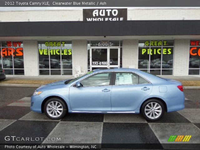 2012 Toyota Camry XLE in Clearwater Blue Metallic