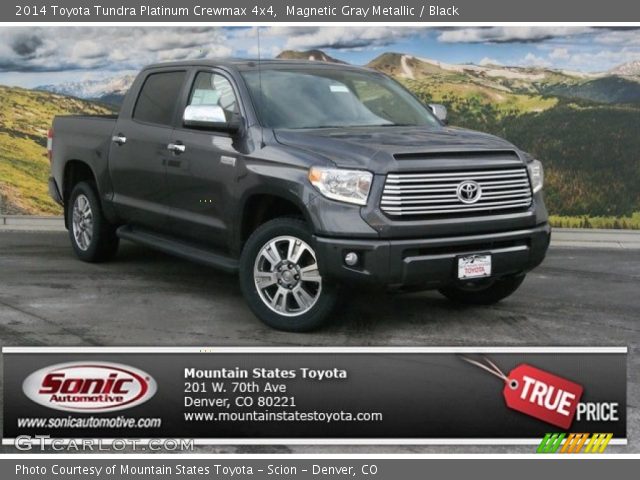 2014 Toyota Tundra Platinum Crewmax 4x4 in Magnetic Gray Metallic