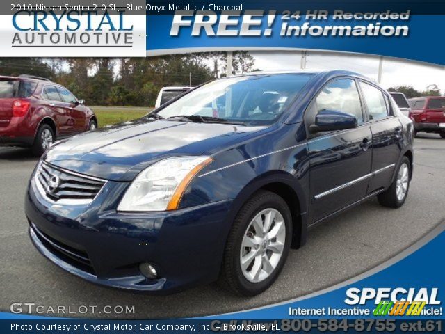2010 Nissan Sentra 2.0 SL in Blue Onyx Metallic