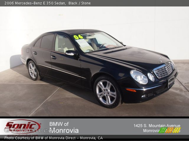 2006 Mercedes-Benz E 350 Sedan in Black
