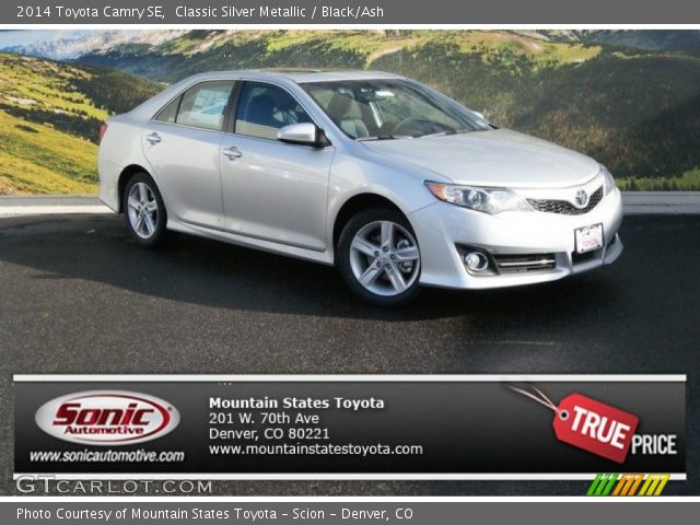 2014 Toyota Camry SE in Classic Silver Metallic