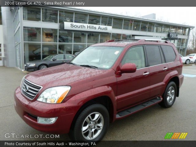 2008 Lexus GX 470 in Salsa Red Pearl