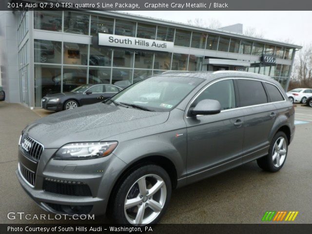 2014 Audi Q7 3.0 TFSI quattro S Line Package in Graphite Gray Metallic
