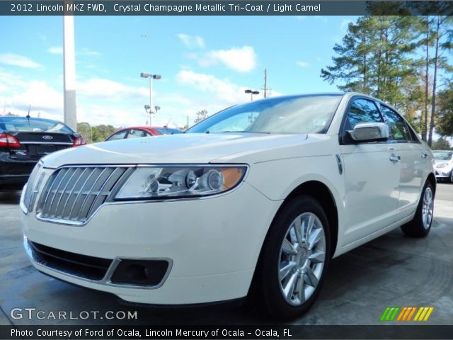 2012 Lincoln MKZ FWD in Crystal Champagne Metallic Tri-Coat