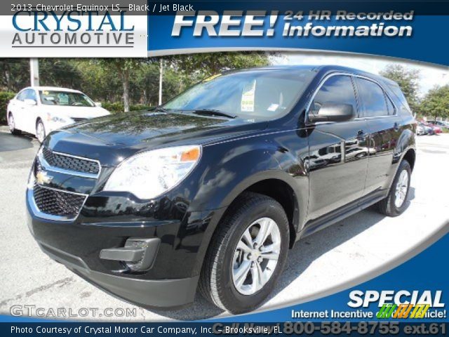 2013 Chevrolet Equinox LS in Black