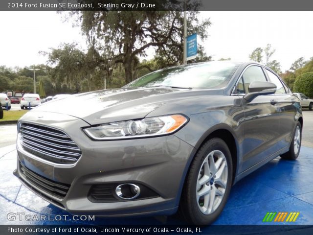 2014 Ford Fusion SE EcoBoost in Sterling Gray