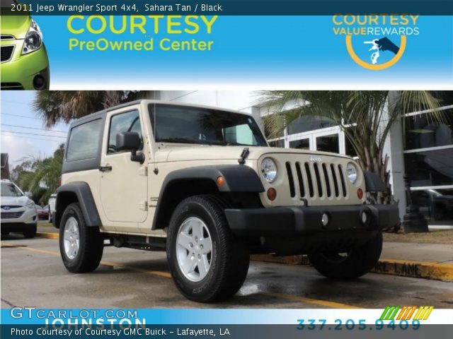 2011 Jeep Wrangler Sport 4x4 in Sahara Tan