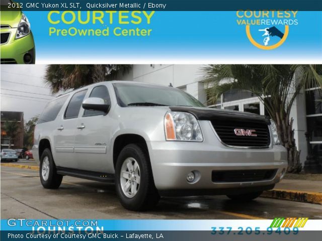 2012 GMC Yukon XL SLT in Quicksilver Metallic