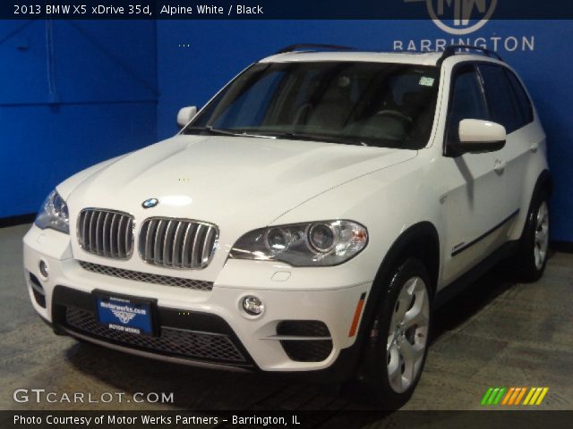 2013 BMW X5 xDrive 35d in Alpine White
