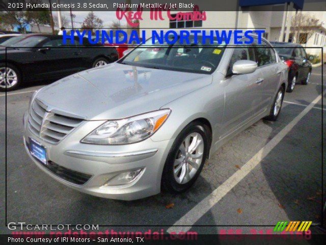 2013 Hyundai Genesis 3.8 Sedan in Platinum Metallic