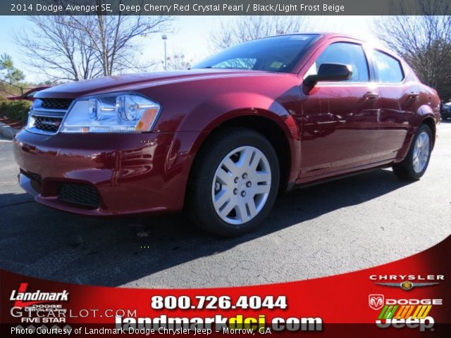 2014 Dodge Avenger SE in Deep Cherry Red Crystal Pearl