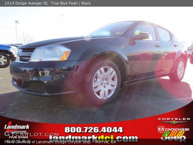 2014 Dodge Avenger SE in True Blue Pearl