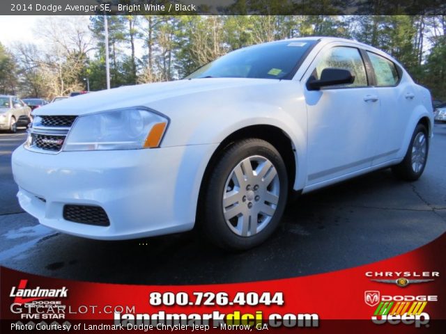 2014 Dodge Avenger SE in Bright White