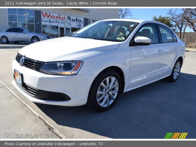 2011 Volkswagen Jetta SE Sedan in Candy White