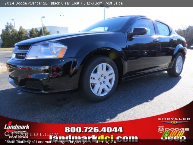 2014 Dodge Avenger SE in Black Clear Coat