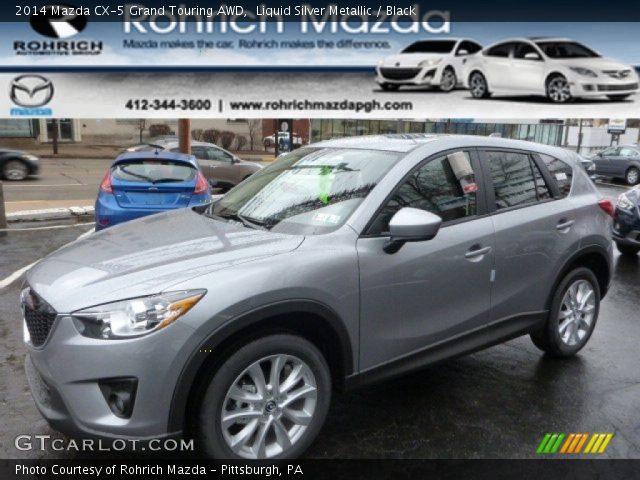 2014 Mazda CX-5 Grand Touring AWD in Liquid Silver Metallic