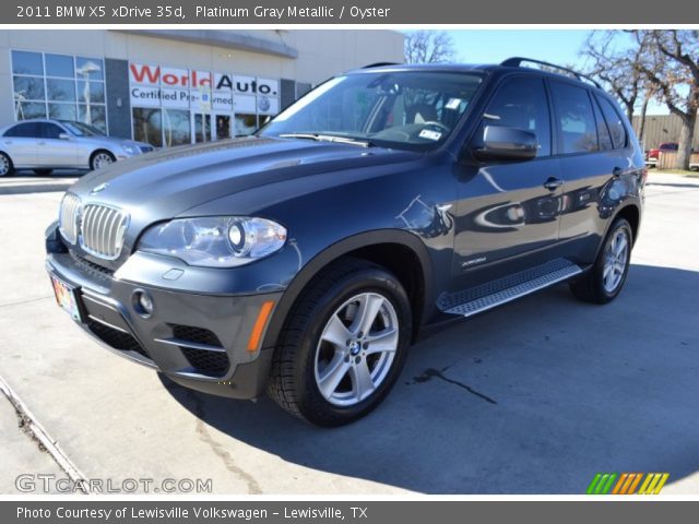 2011 BMW X5 xDrive 35d in Platinum Gray Metallic