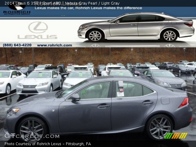 2014 Lexus IS 350 F Sport AWD in Nebula Gray Pearl