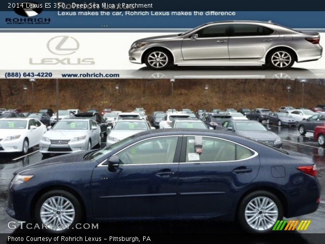 2014 Lexus ES 350 in Deep Sea Mica