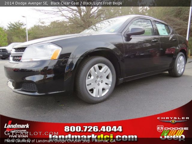 2014 Dodge Avenger SE in Black Clear Coat