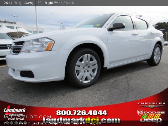 2014 Dodge Avenger SE in Bright White